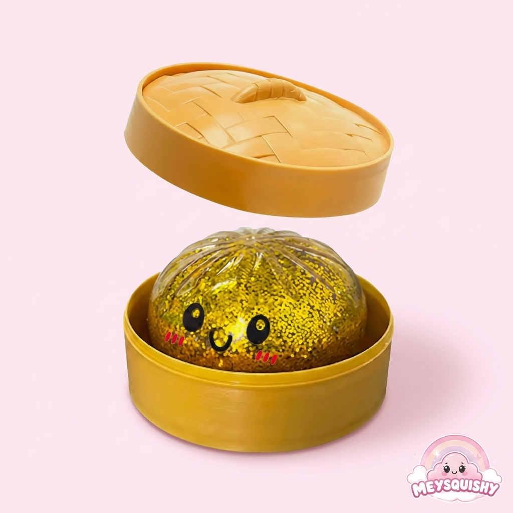 Dumpling Scintillant Kawaii MEYSQUISHY - Or (shooting pro)