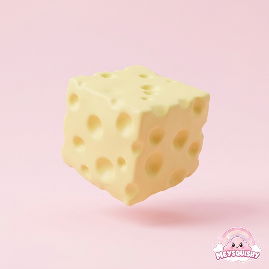 Squishy Cube de Fromage - MEYSQUISHY