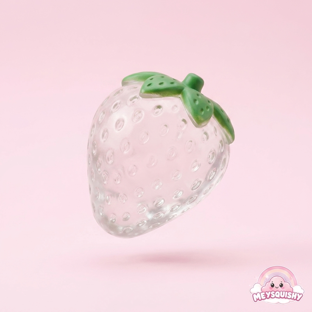 Squishy Fraise Taba Transparent