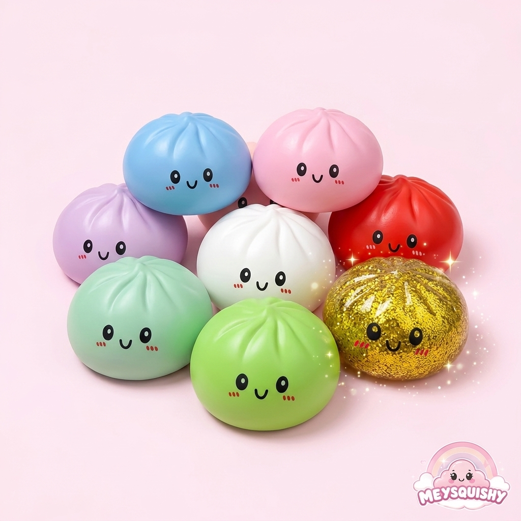Boîte Mystère Dumpling Kawaii - tous les coloris disponibles dont l'édition dorée rare