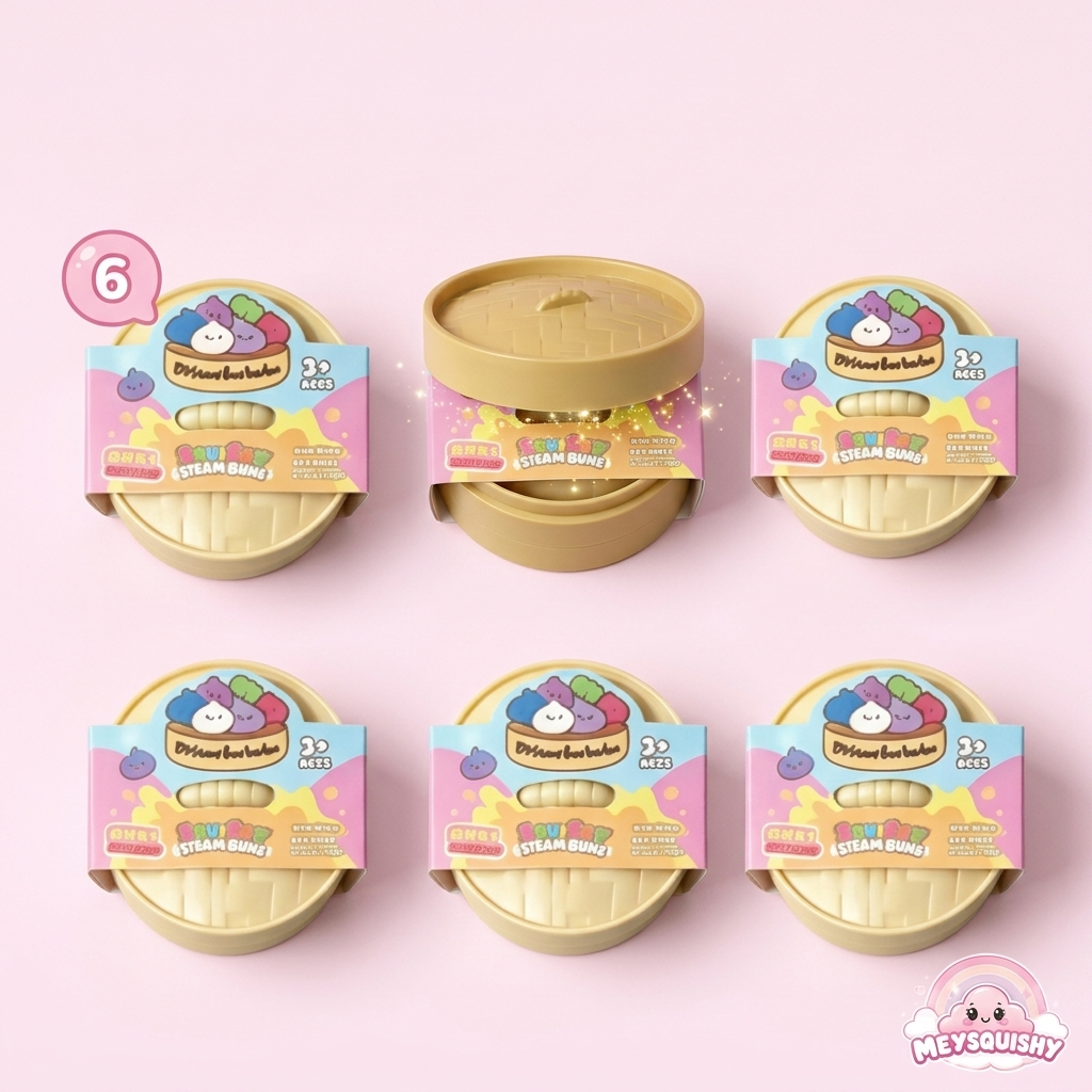 Boîte Mystère Dumpling Kawaii - 6 pièces