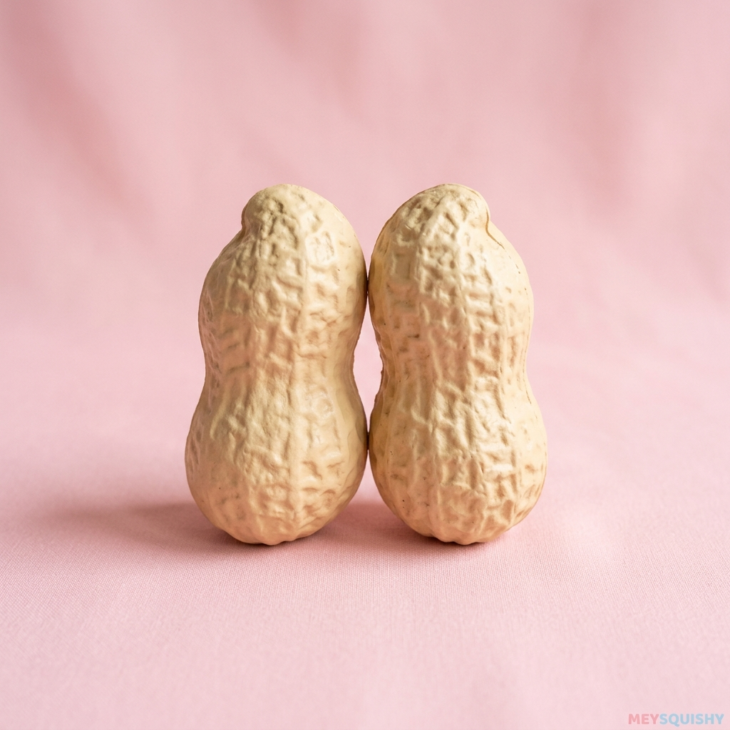 Squishy Cacahuète Croquante MEYSQUISHY - 2 pièces