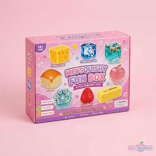 Squishy Fun Box MEYSQUISHY - coffret fermé